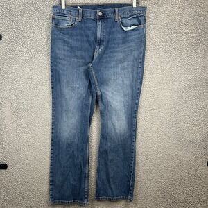 Levi's 527 Men's Size W38 L32 Blue Denim Slim Bootcut Stretch Jeans